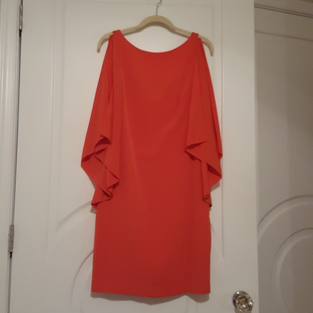 Ralph Lauren Orange Dress